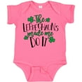 thumbnail image 3 of Inktastic St. Patrick's Day the Leprechauns Made Me Do It Boys or Girls Baby Bodysuit, 3 of 5