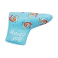 thumbnail image 2 of Funda para palos de golf, funda para cabeza de putter, funda protectora para taco de golf, forro interior de felpa Azul claro, 2 of 8