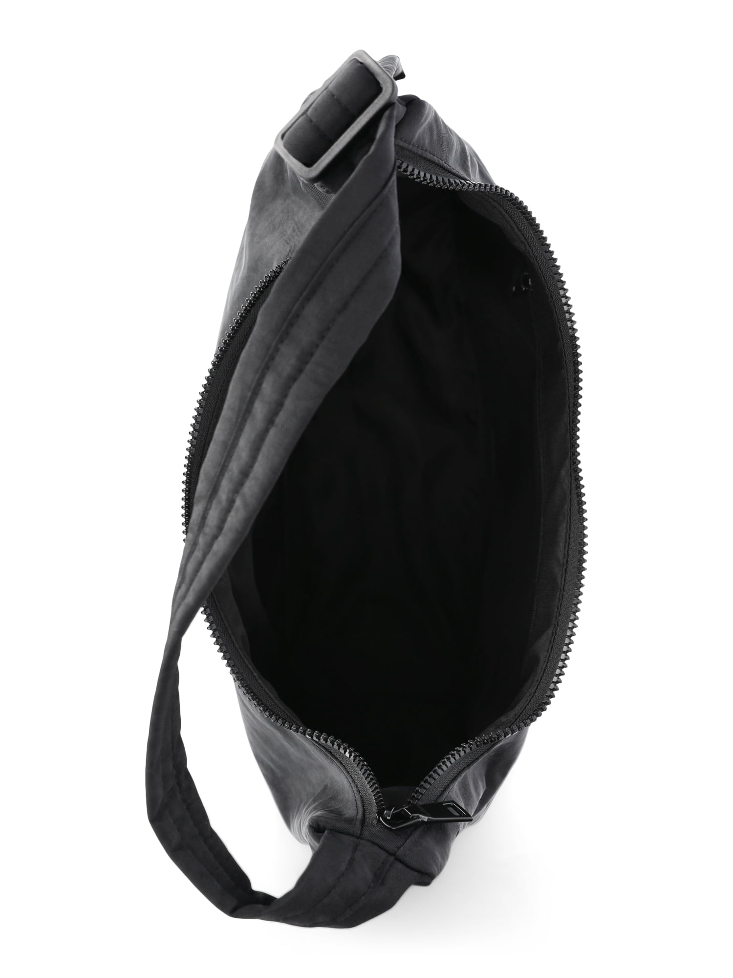 No Boundaries Hands Free XL Hobo Bag, Black, Women’s