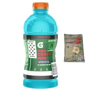 Gatorade Frost Thirst Quencher, Glacier Freeze Sports Drinks, 28 fl oz Bottle With Tissue