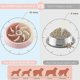 thumbnail image 3 of Anti Glutton Dog Cat Bowl, Slow Feeding Bowl For Dogs, Non-slip Feeding Bowl Crday Gift, 3 of 5