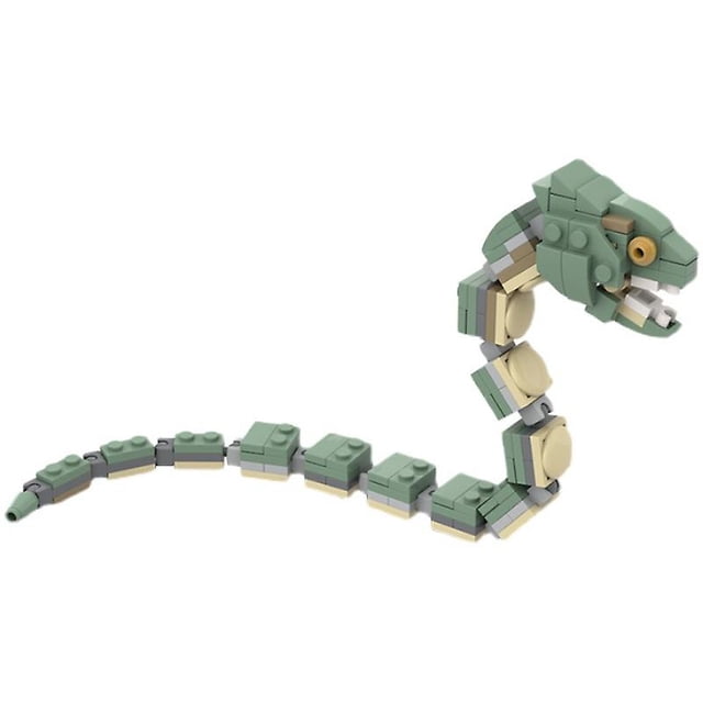 Harry Potter pequeño basilisco Compale con Lego ensamblado bloques de construcción juguetes educativos esquí esquí Gafas de esquí