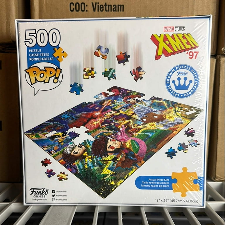 Funko Games Marvel X-Men ‚Äò97 Jigsaw Superhero Exclusive 500