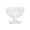 Clear, variant on Vintage Embossed Glass Dessert Cups, 225ml Colorful Footed Glass Ice Cream Bowls for Sundae, Trifle, Fruit, Salad