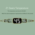 thumbnail image 5 of Yajisi Portable Baby Bottle Warmer Digital Display 21 Gears Temperature Adjustable Rechargeable Universal Milk Heater Bag for Travel Home Green Color, 5 of 9