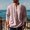 Pink, variant on Goodtrade8 Casual Winter Tops for Men Plus Size Long Sleeve Solid Color Green Crew Neck Shirt Winter for Men