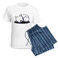 thumbnail image 5 of CafePress - Nap Time Westie Women's Light Pajamas - Women's Short Sleeve Print T-Shirt and Pants Light Cotton Pajama Set, 5 of 7