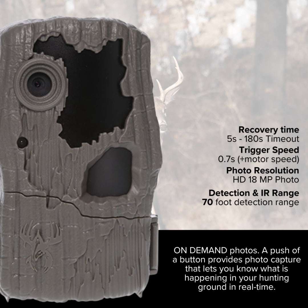 Wildgame Innovations Spark 2.0 Combo Lightsout 18MP Trail Camera with 70-Feet Detection Range (2-Pack) Bundle with 4-In-1 USB 2.0 Card Reader (3 Items)