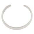 thumbnail image 2 of White Sterling Silver bracelet Cuff 14 mm 14mm Bangle, 2 of 3