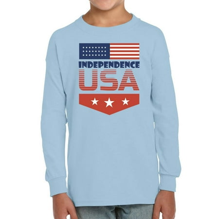 

Independence Day Usa Flag. Long Sleeve Toddler -Image by Shutterstock 2 Toddler