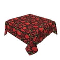 thumbnail image 2 of Wukai Tomatoes And Chili Waterproof Tablecloth for Kitchen Dining, Fits Square Tables for 2-4 Seats -60"x60", 2 of 7