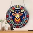 thumbnail image 3 of HOARBOEG New Christmas Acrylic Pendant Ceramic Style Door And Window Pendant, 3 of 7