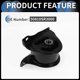 thumbnail image 4 of Soporte del motor Unique Bargains, MONTAJE DEL MOTOR No.50810SR3000 para Honda Civic 1998-2000 Negro, 1 Pc, 4 of 5