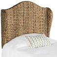 thumbnail image 3 of SAFAVIEH Nadine Coastal Rattan Winged Headboard, Twin, Brown, 3 of 5