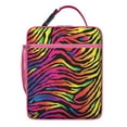thumbnail image 5 of Rainbow Zebra Insulated Lunch Box Women Reusable Lunch Tote Bag Fit Most Bento Boxes Lunch Box Containers Picnic Travel, 5 of 6