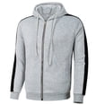 thumbnail image 1 of Gibobby Sudaderas de hombre Sudadera Cierre para Hombre con Capucha Tela Stretch Comoda Calidad Basico(Gris,G), 1 of 3