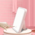 thumbnail image 1 of Makeup Mirror with Lights Travel Vanity Mirror Touchscreen Switch Portable for Cosmetic(Pink), 1 of 5