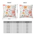 thumbnail image 4 of YFYANG Square Decorative Throw Pillow Case (Without Pillow Insert), Watercolor Flower Patterns Bedroom Sofa Car Cushion Cover, 26"x26", 4 of 9