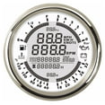 thumbnail image 4 of New 6 in 1 Multi-functional Gauge Meter GPS Speedometer Tachometer Hour Water Temp Fuel Level Oil Pressure Voltmeter 12/24V 5Bar, 4 of 7