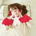thumbnail image 3 of 9.8" Cute Bat Stuffed Animal Plush Toy,Soft & Adorable Bat Plushie Gift,Mini Batti Present for All Ages(White), 3 of 4