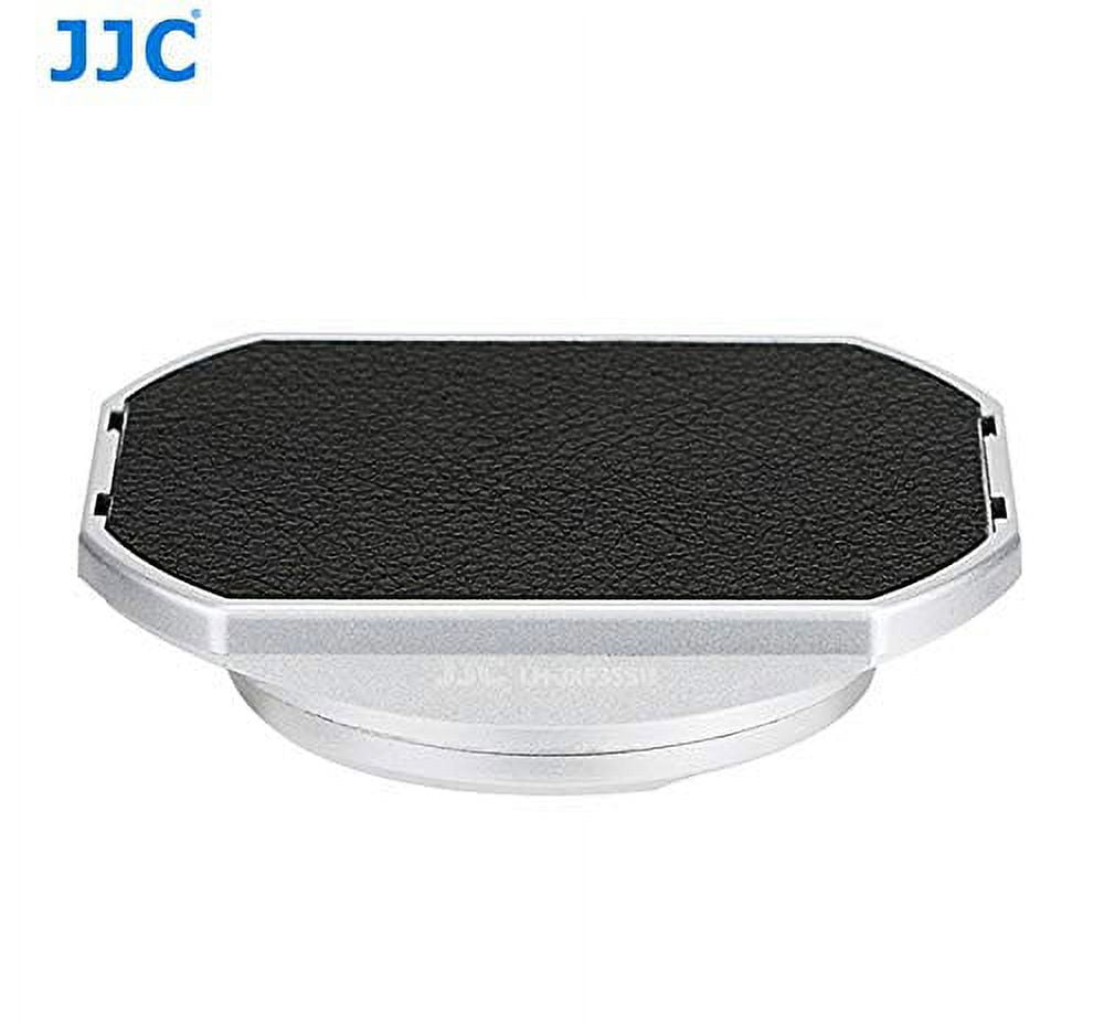 JJC LH-JXF35SII Silver Metal Square Bayonet Lens Hood for Fujinon