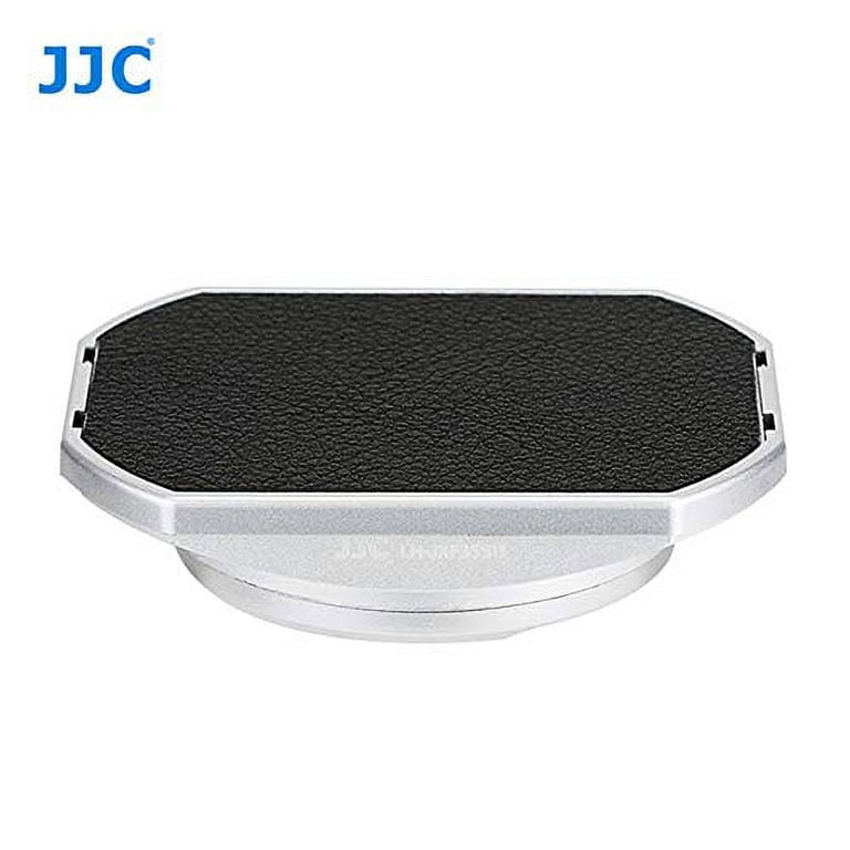 JJC LH-JXF35SII Silver Metal Square Bayonet Lens Hood for Fujinon