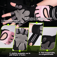thumbnail image 4 of "Guantes Para Gym Pesas Deportivos Muñequeras Mujer Y Hombre Talla XL Lab.G, Rosa  ", 4 of 5