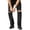Black, variant on Men's Work Pants Casual Detachable Cargo Pants with Pockets