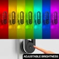 thumbnail image 3 of LOHASLED 2 Pack Color Changing Night Light Sconce Wall Mounted Nightstand lights Plug In Dynamic Night Lights, 3 of 7