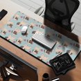 thumbnail image 2 of Long Mouse Pads for Desk,Pug and Love Heart Desk Mats on Top Of Desks, Desk Mouse Pad Extra Large with 3mm Non-Slip Base and Stitched Edge for Gaming,Office,Work,Home 35.4"x15.7", 2 of 6