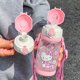 thumbnail image 3 of Vaso con pajita para niños de Sanrio Hello Kitty, bonito vaso doble para beber para escuela primaria, especial para la escuela, 3 of 5