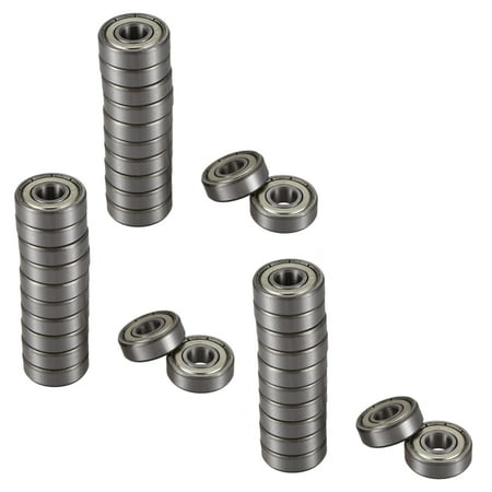 

36 Pcs 608Z 22mm x 8mm x 7mm Single Deep Groove Ball