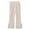 Beige, variant on SonxaHe Little Girl Pants Winter Warm Elastic Waist Flare Leg Trousers Side Child Soft Comfy Corduroy Pants Beige,Sized 5-6