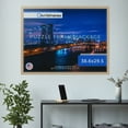 thumbnail image 4 of ArtToFrames 38.6x29.5 Inch - 98x75 CM Brown Puzzle Frame for 2000 piece Puzzles.1.25 Inch Custom MDF Puzzle Frames, Natural Oak - Comes with Economy Acrylic, 4 of 6