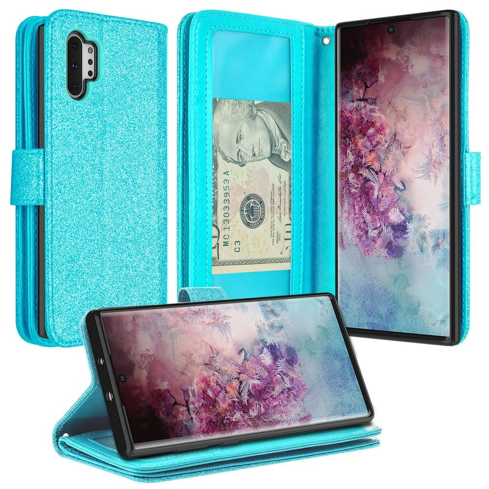 Samsung Galaxy A32 5G Case, Wrist Strap Leather Wallet Case [Kickstand