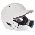thumbnail image 2 of Champro Sports HX Gamer Plus Baseball Batting Helmet Universal Jaw Guard Senior White, 2 of 5