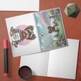 thumbnail image 4 of Happy Mother's Day Best Yorkshire Terrier Mom Ever 7x5in Folded Greeting Card Yorkie Dog Lover Gifts Single Note Card with Envelope - 03002, 4 of 5
