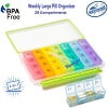thumbnail image 5 of ZzTeck Pill Organizer Weekly AM/PM Pill Box -Moisture Damp Proof Medicine Organizer 7 Day Portable Travel Medication Container 4 Times a Day with Large Compartments for Vitamins Supplements, 5 of 10