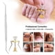 thumbnail image 3 of 2Pcs/Set Foot Care Toenails Lifter Ingrown Nail Paronychia Correction File Pedicure Cleaner, 3 of 4
