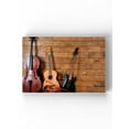thumbnail image 1 of Musical Instruments On Wood Wrapped Canvas  -Image by Shutterstock,, 1 of 3