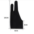 thumbnail image 3 of JoyMoreHome 2 Pcs Drawing Glove Artist Glove for Drawing Tablet Two Fingers for Left Right Hand Digital Art Stylus for Paper Sketching,Ipad,Monitor Painting, 3 of 5