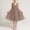 Khaki, variant on Cethrio Summer Dresses for Girl 2026, Sleeveless Party Mesh Spaghetti Strap Kids Slip Dresses Watermelon Red Size 7-8 T
