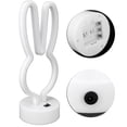 thumbnail image 1 of Lámpara de neón LED BuyWeek forma de conejo Luz de noche USB, 1 of 12