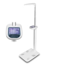 Professional Digital Physicians Scale, 440 lbs Capacity Ultrasonic Medical Scale, 33.4'' - 81.4'' Height Range, Ultrasonic Digital Scale