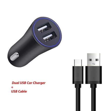 For SkyCaddie Golf SGX, SGXw, Breeze Dual USB Car Charger Adapter w/USB Data