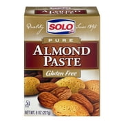 Solo Gluten-Free Almond Paste, Baking Mix Box 8 oz