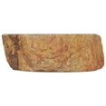 thumbnail image 2 of Lavabo de Baño Casafoyer de Piedra Fosilizada Crema 45x35x15 cm, 2 of 5