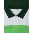 thumbnail image 3 of Ma Croix Mens Premium Lightweight Heritage Chest Stripe Pattern Polo Short Sleeve Pique Golf T Shirt, 3 of 6