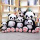 thumbnail image 5 of Muñeco de peluche de panda grande y bonito de 60 cm/80/100 cm, almohada para niños, regalos de cumpleaños y Navidad, juguetes de dibujos animados, almohada grande para la cama, 5 of 5
