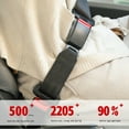 thumbnail image 2 of 4pcs Car seat belt extender, 4.7IN Car Shoulder Strap Pads, Soft and Comfortable Shoulder Strap Accessory, 2 of 7